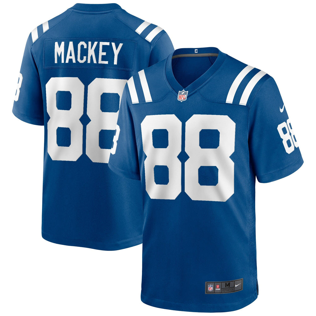 Indianapolis Colts John Mackey Royal Game Retired Player Football Jersey