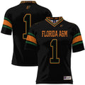 #1 Florida A&M Rattlers Football Jersey - Black
