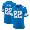 Detroit Lions Bobby Layne Blue Retired Player Game Football Jersey