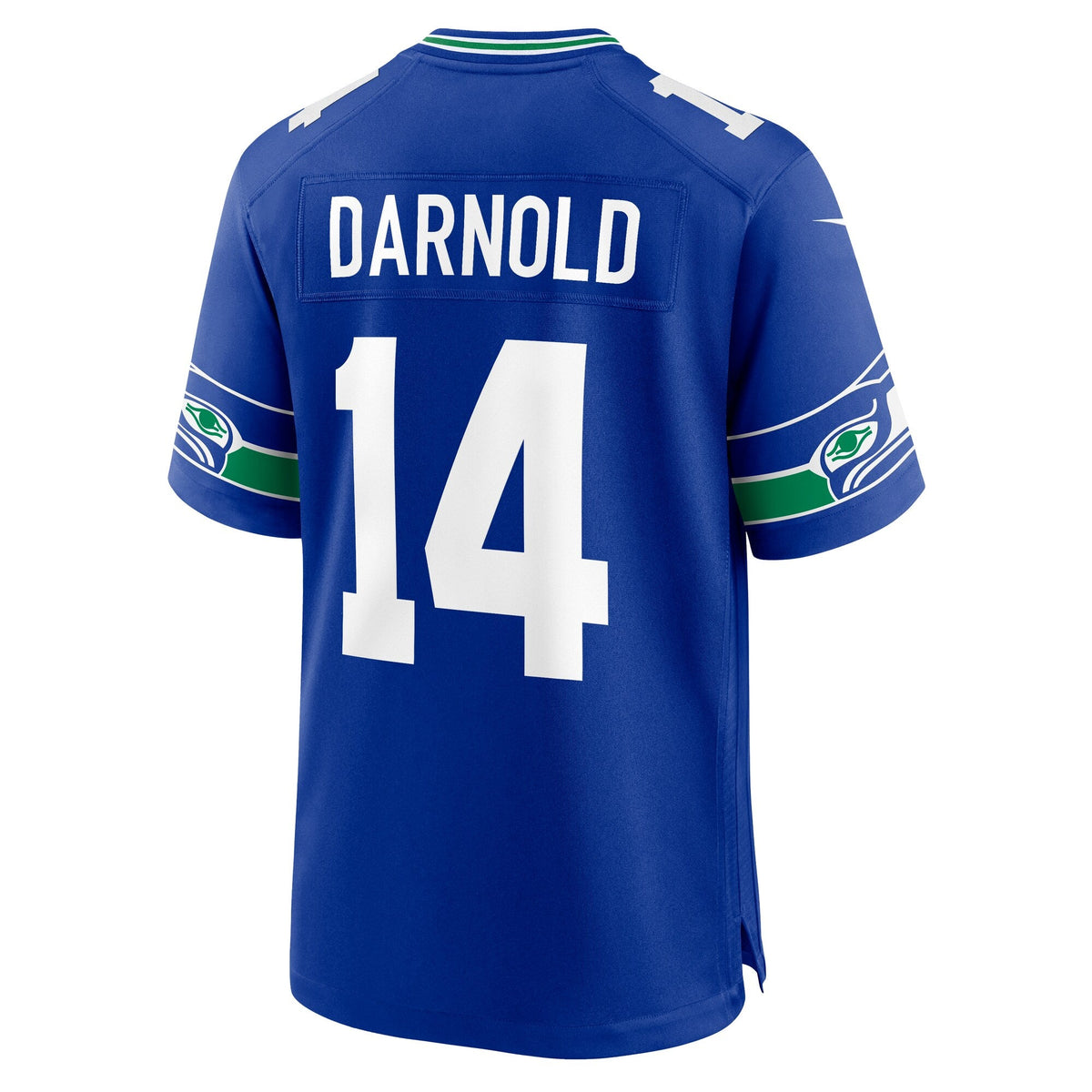 Seattle Seahawks Sam Darnold Royal Alternate Game Player Football Jersey