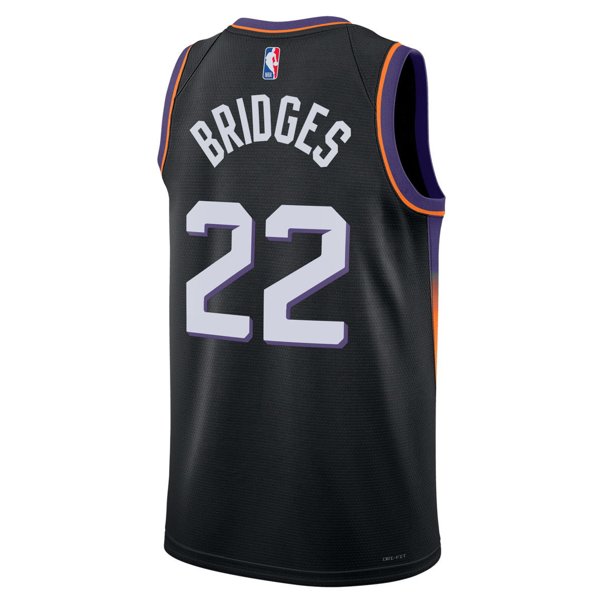 Phoenix Suns Statement Edition Jersey - Black - Miles Bridges