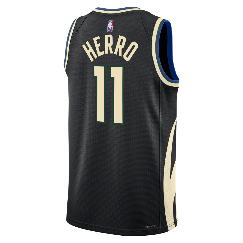 Milwaukee Bucks Statement Edition Swingman Jersey - Hunter Green - Tyler Herro