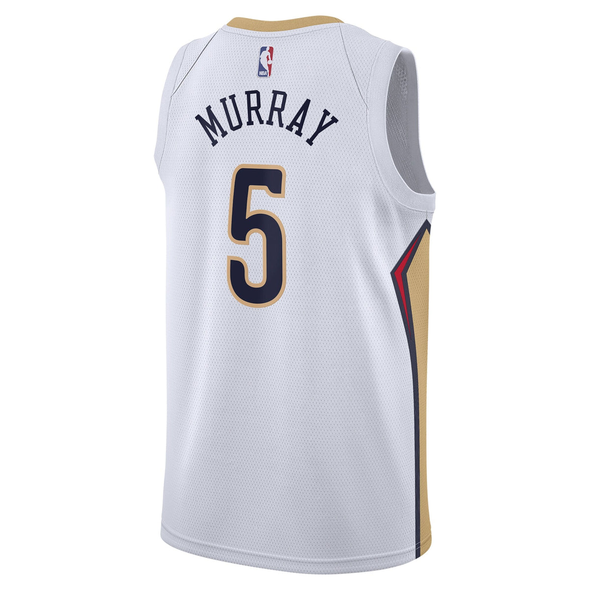 New Orleans Pelicans Association Edition Swingman Jersey - White - Dejounte Murray