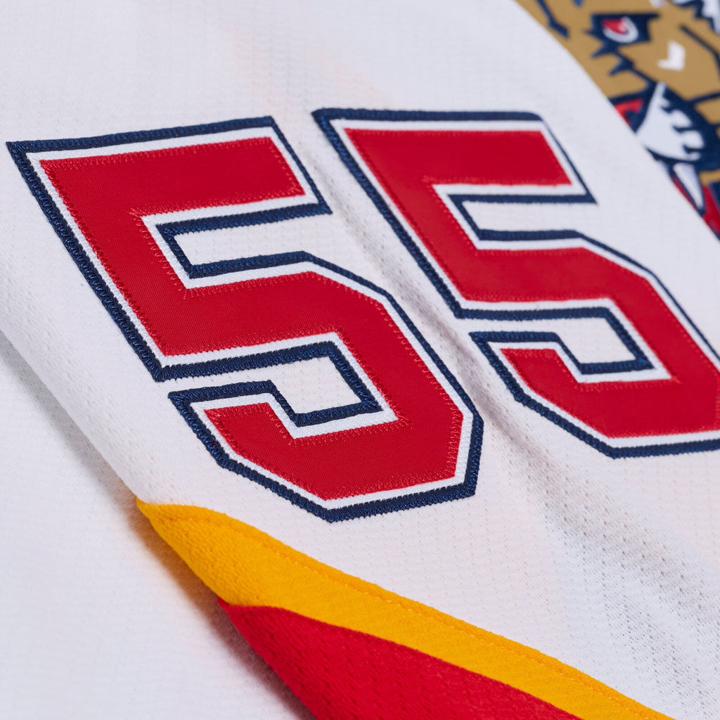 Florida Panthers Ed Jovanovski White 1996 Power Play Jersey