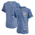 Washington Nationals Blue 2025 City Connect Elite Baseball Jersey
