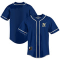 Blue Navy Midshipmen Lightweight Baseball Jersey