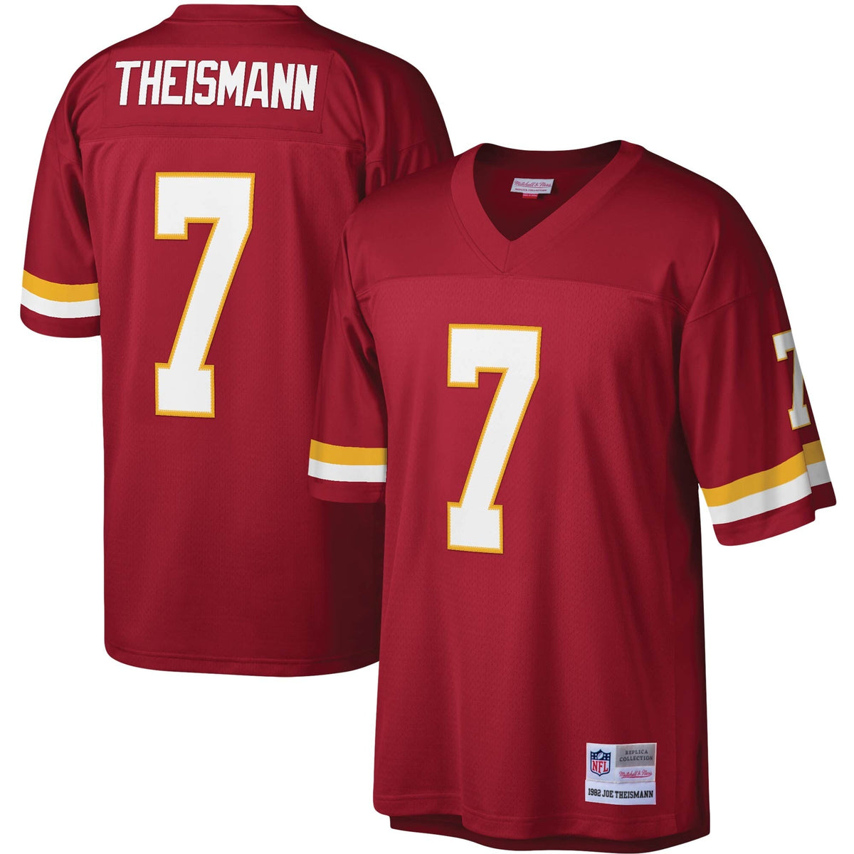 Washington Football Team Joe Theismann Burgundy Legacy Replica Jersey