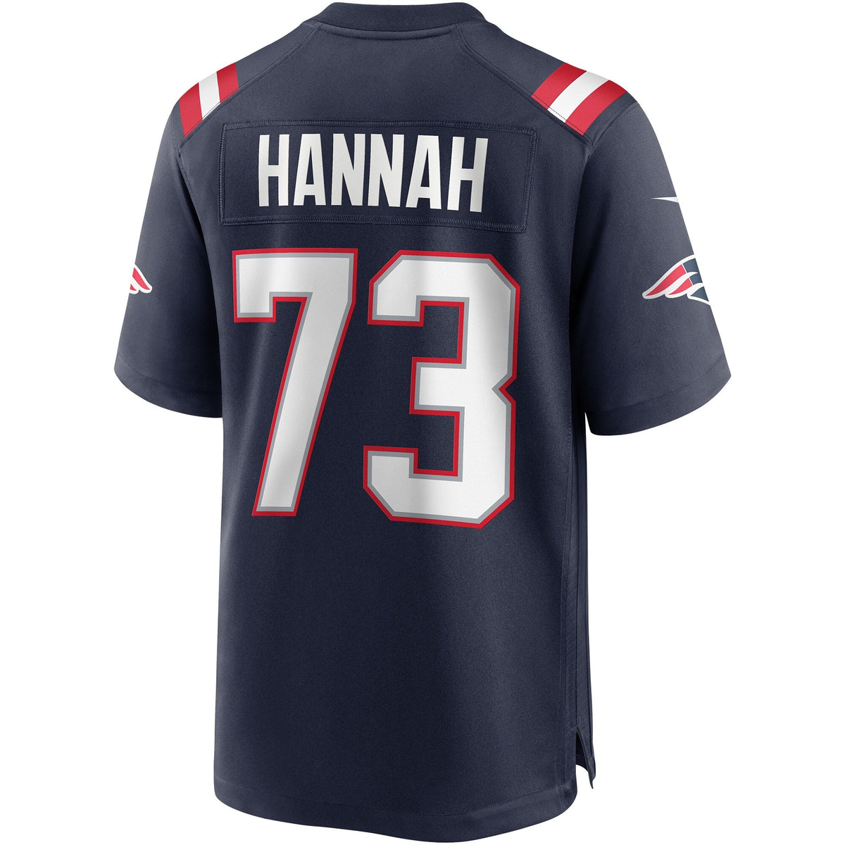 New England Patriots John Hannah Navy Game Retired Player Football Jersey