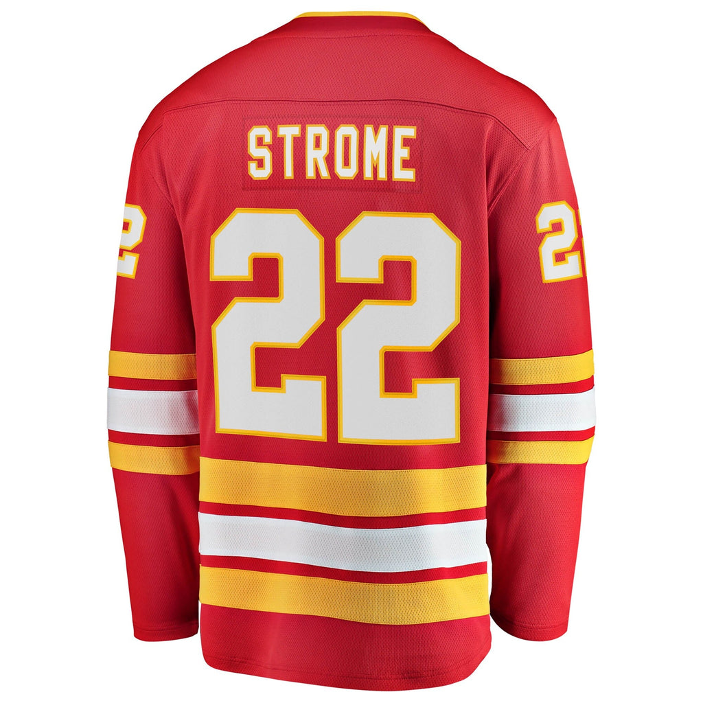 Calgary Flames Ryan Strome Red Home Breakaway Hockey Jersey