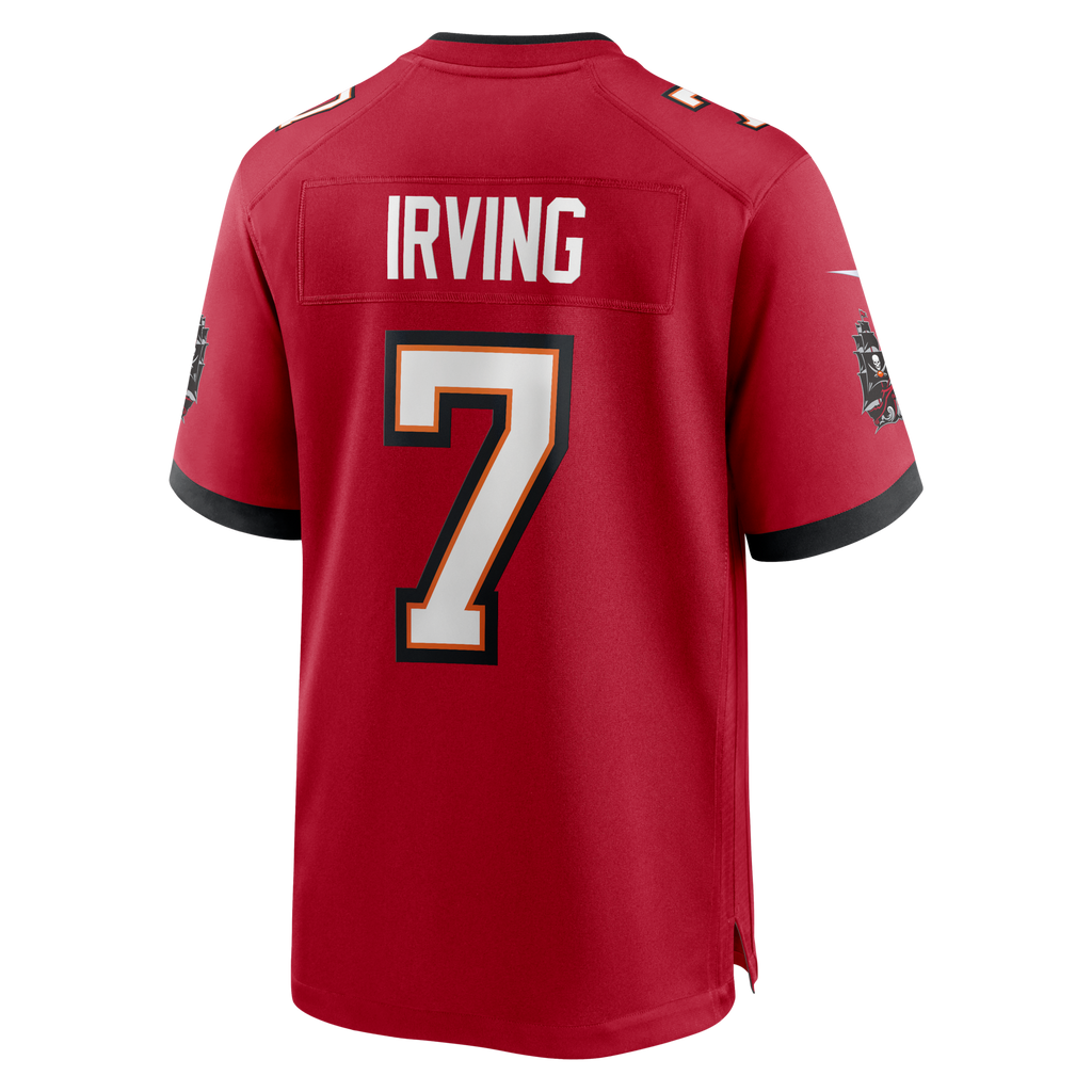 Tampa Bay Buccaneers Bucky Irving Red Game Football Jersey