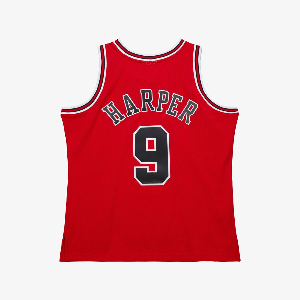 Chicago Bulls Ron Harper 1997 Dark Jersey - Scarlet