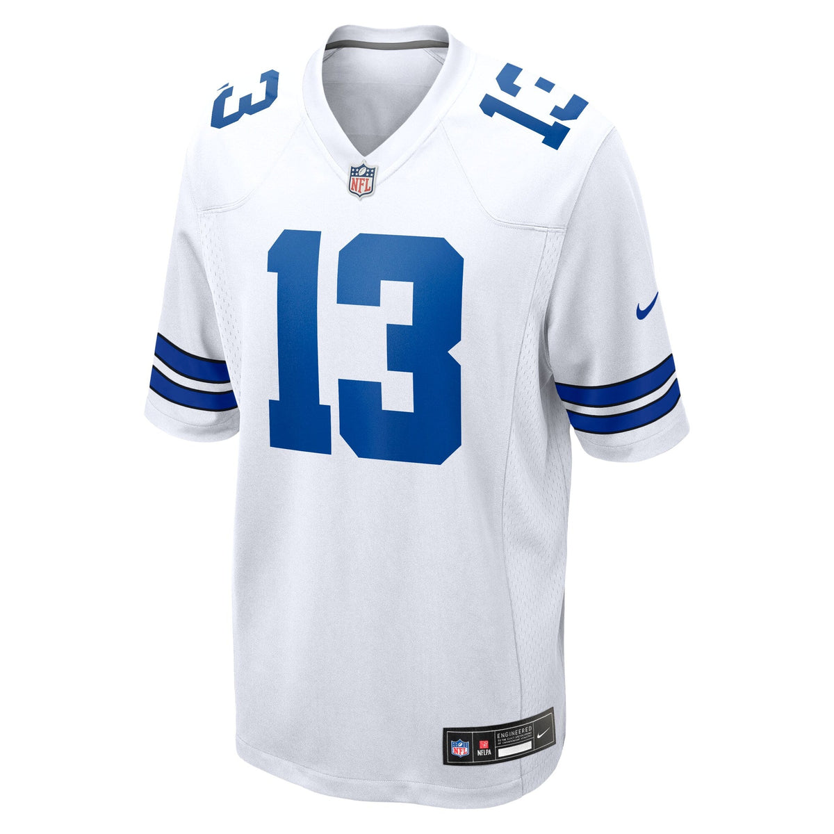 Dallas Cowboys Caleb Downs White Game Football Jersey
