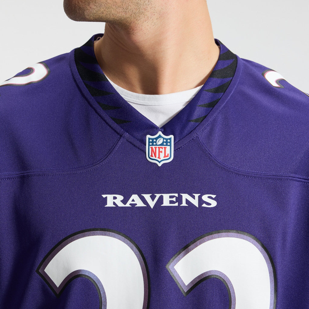 Baltimore Ravens Derrick Henry Purple Team Game Football Jersey