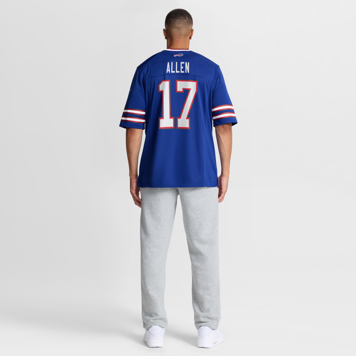Buffalo Bills Josh Allen Royal Team Game Player Football Jersey