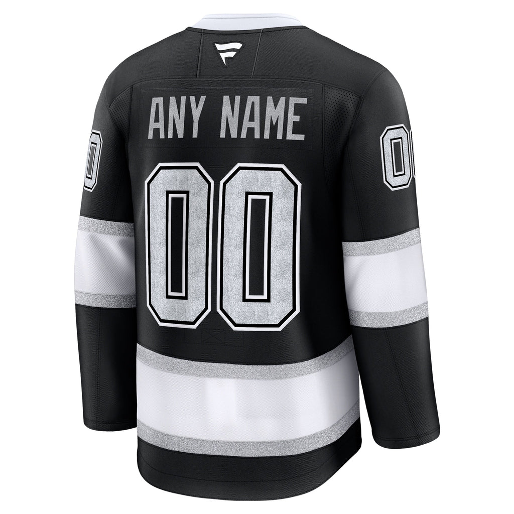 Los Angeles Kings Black Home Premium Custom Jersey
