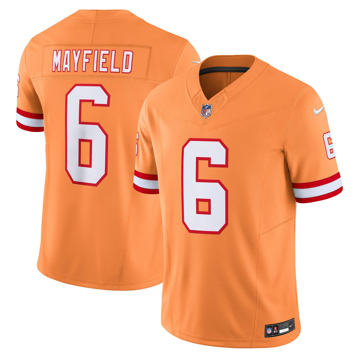 Tampa Bay Buccaneers Baker Mayfield Orange 2nd Alternate Vapor F.U.S.E. Limited Football Jersey