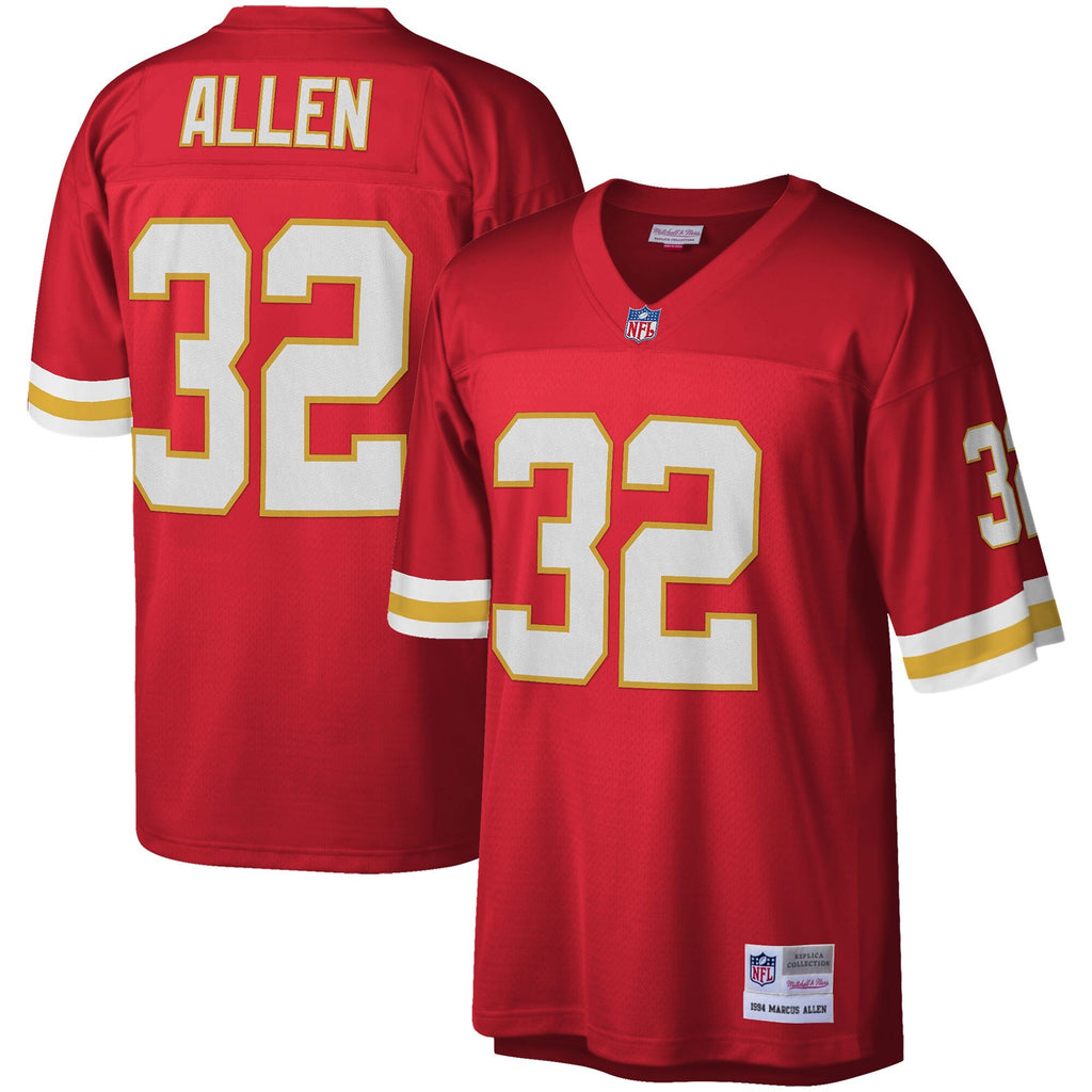 Kansas City Chiefs Marcus Allen Red Legacy Replica Football Jersey
