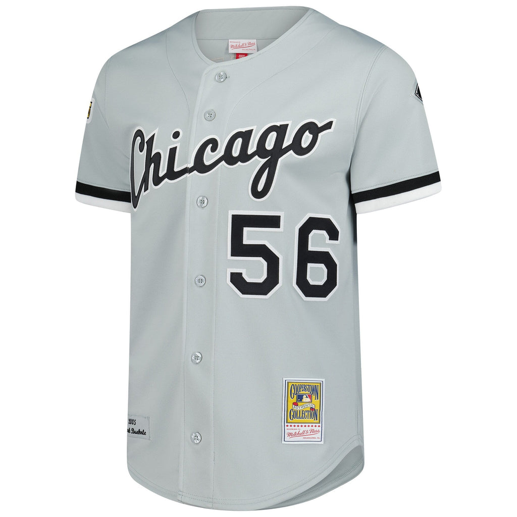 Chicago White Sox Mark Buehrle Gray 2005 Throwback Baseball Jersey
