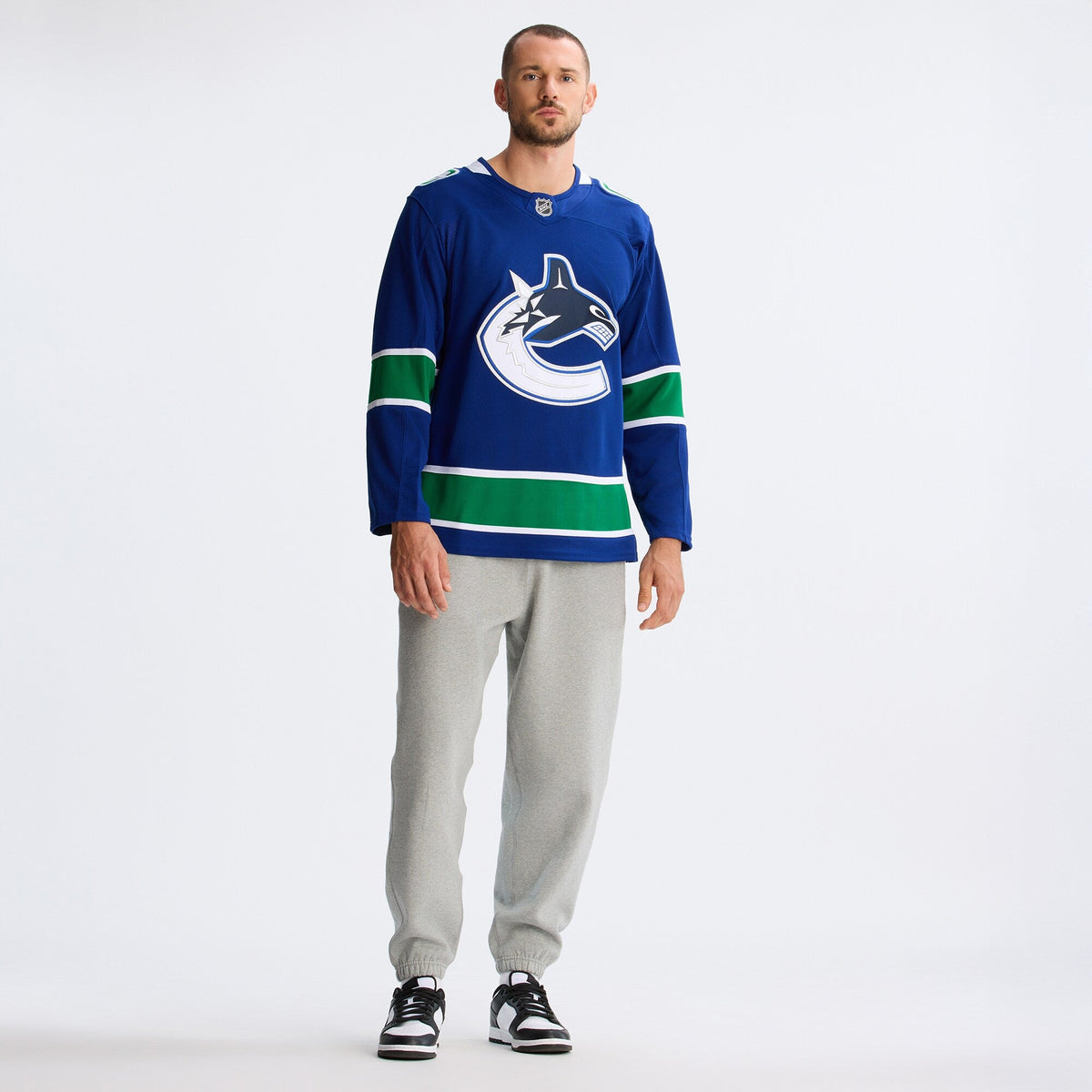 Vancouver Canucks Blue Home Premium Jersey