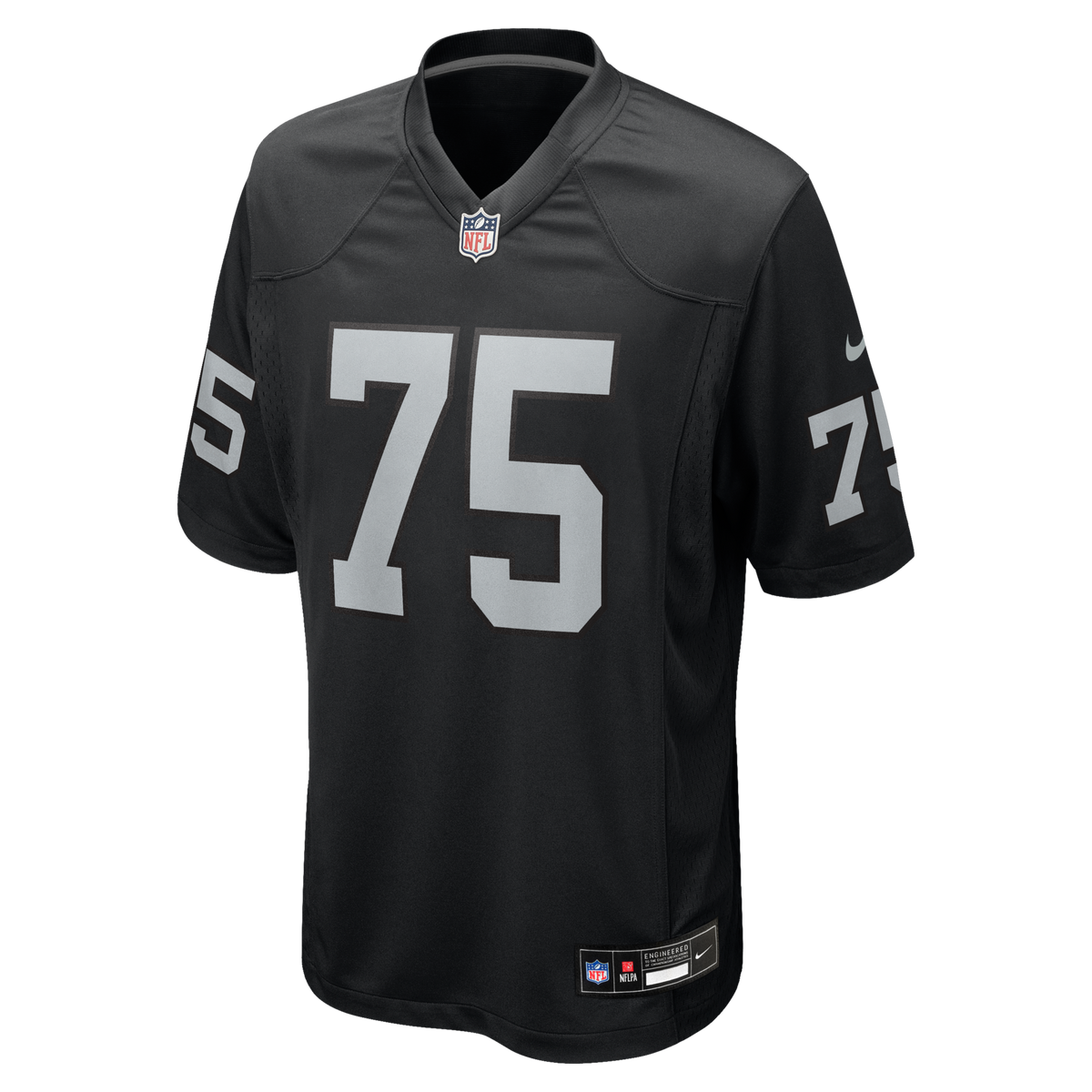 Las Vegas Raiders Howie Long Black Game Retired Player Football Jersey
