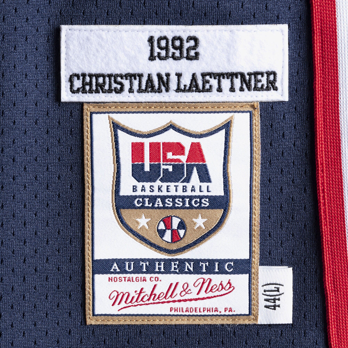 USA Basketball Jersey Christian Laettner 1992