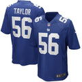 New York Giants Lawrence Taylor Royal Game Retired Player Football Jersey