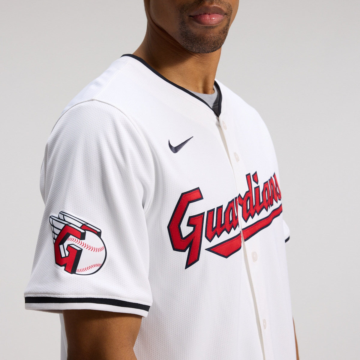 Cleveland Guardians Jose Ramirez White Home Limited Player Baseball Jersey