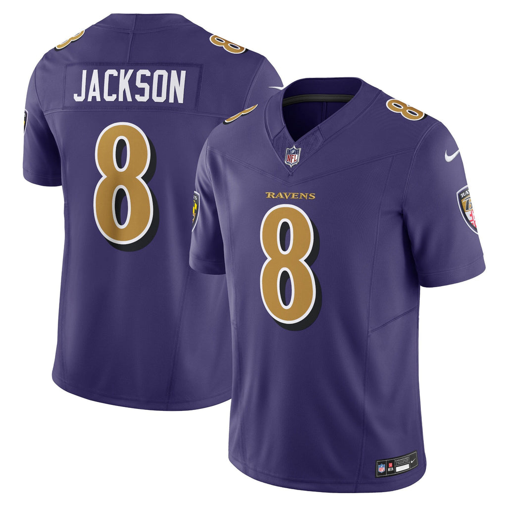 Baltimore Ravens Lamar Jackson Purple Vapor F.U.S.E. Limited Football Jersey