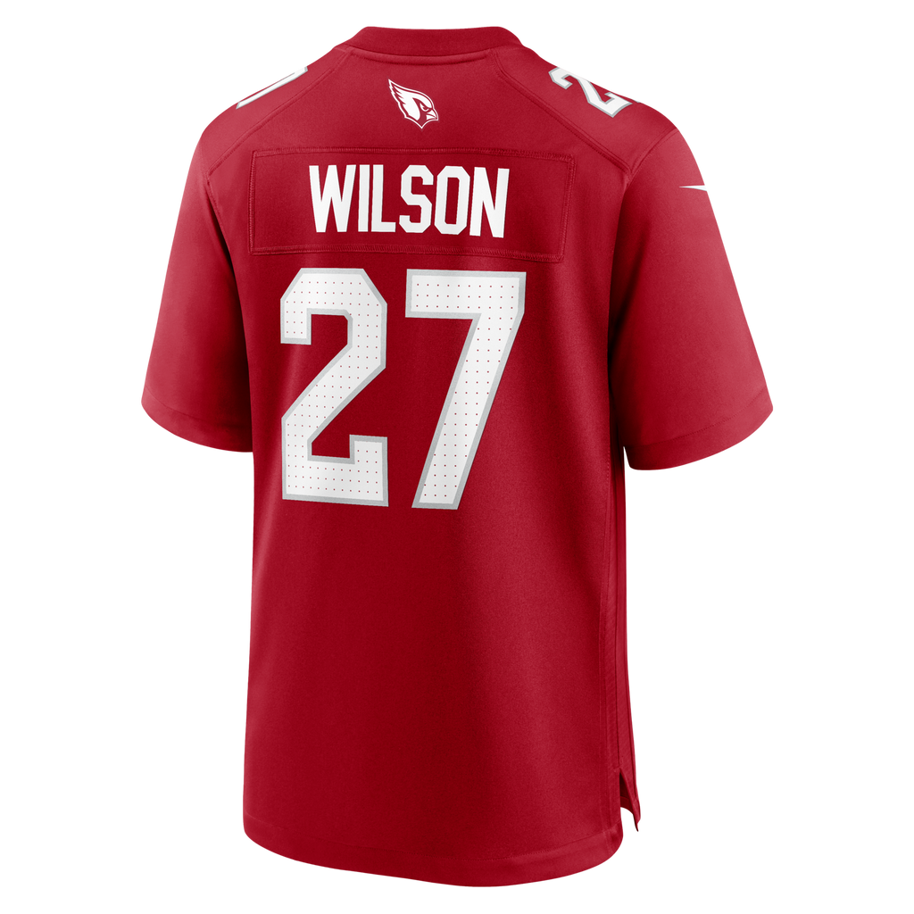 Arizona Cardinals Divaad Wilson Cardinal Team Game Football Jersey