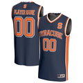 Syracuse Orange Lightweight Collegiate Basketball NIL Pick-A-Player Fashion Jersey - Navy