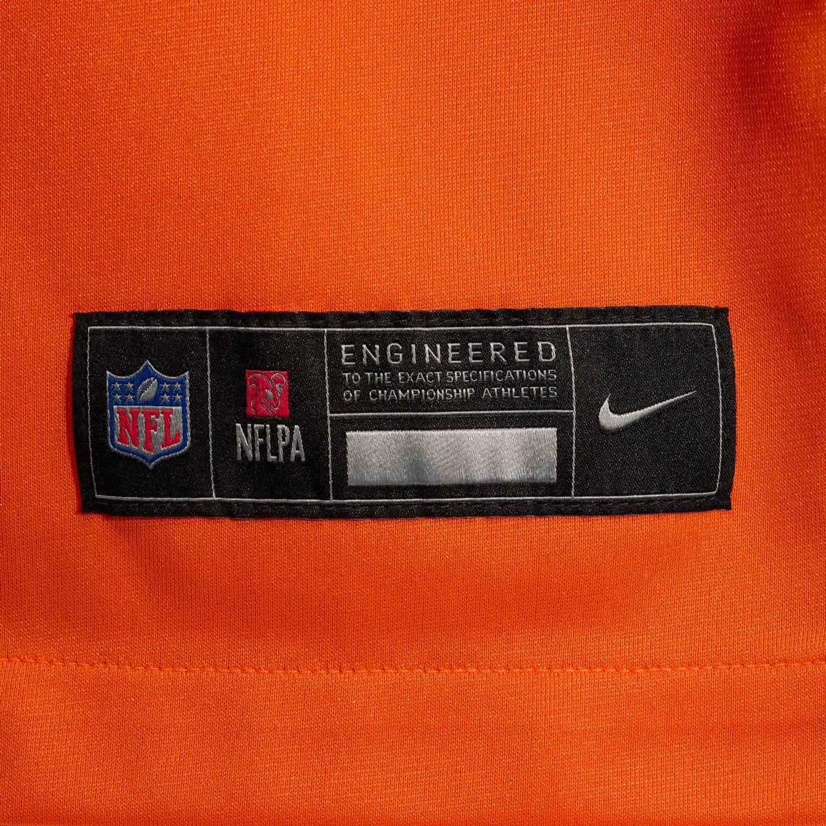 Denver Broncos Tyler Onyedim Orange Game Football Jersey