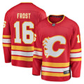 Calgary Flames Morgan Frost Red Home Breakaway Hockey Jersey