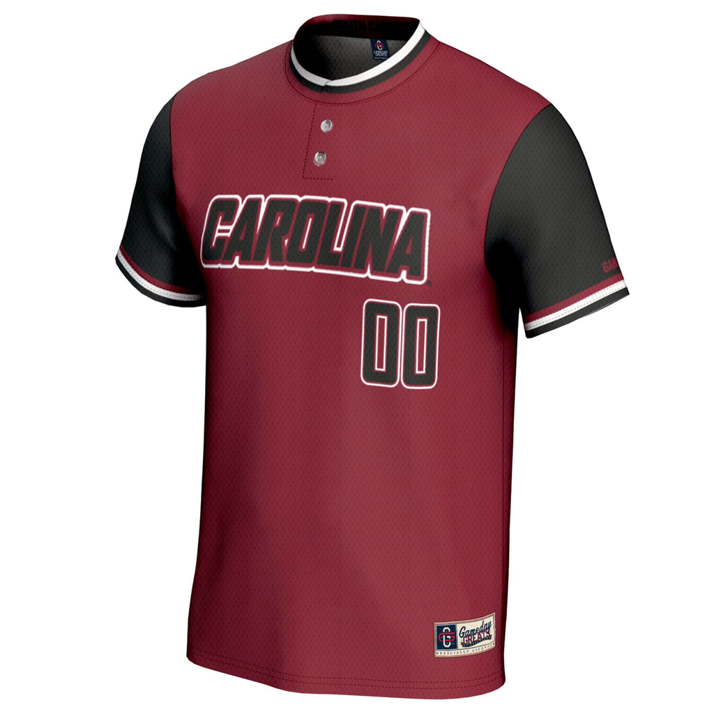 South Carolina Gamecocks NIL Pick-A-Player Lightweight Softball Jersey - Garnet