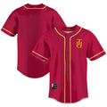 Tuskegee Golden Tigers Lightweight Baseball Jersey - Crimson