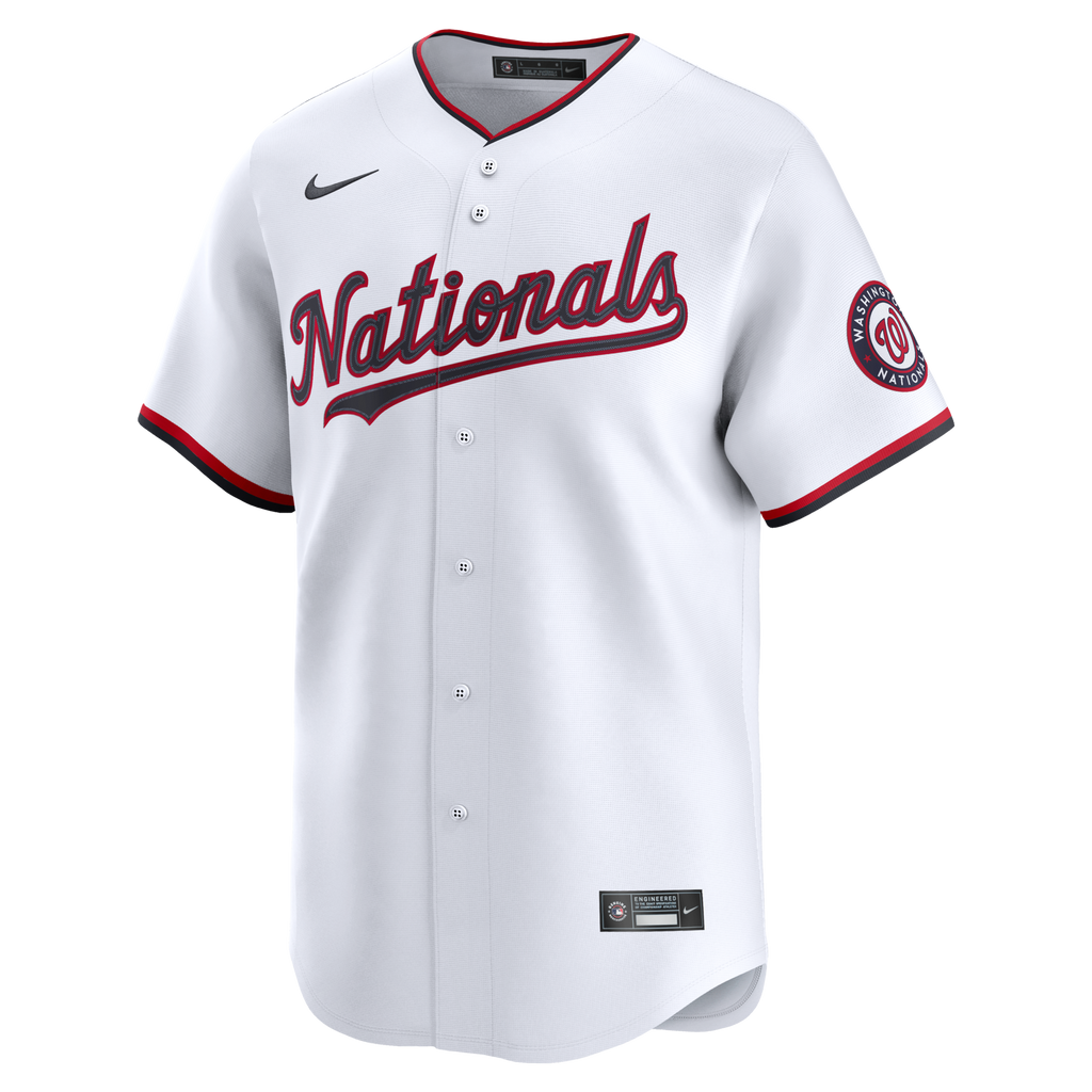 Washington Nationals White Home Limited Baseball Jersey