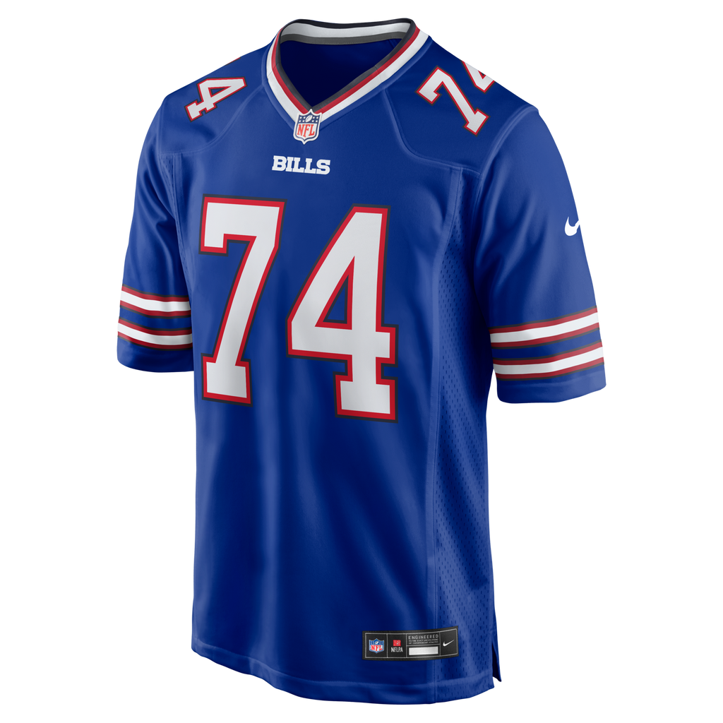 Buffalo Bills Jude Bowry Royal Team Game Football Jersey