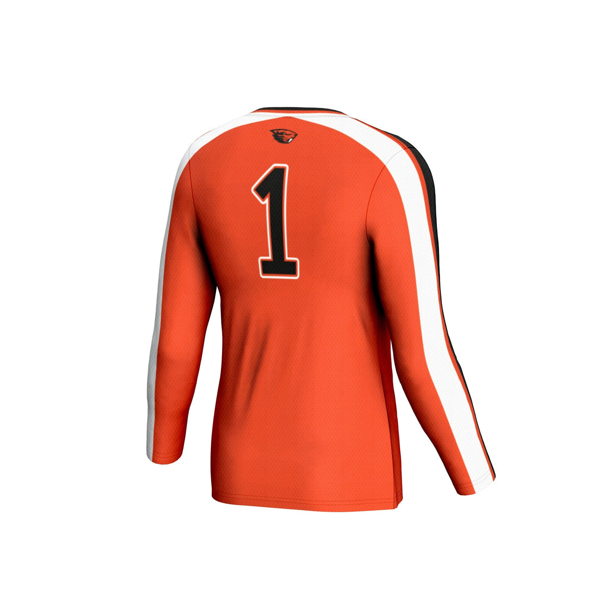 Oregon State Beavers #1 Lightweight Volleyball Fashion Jersey - Orange