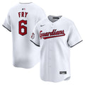 Cleveland Guardians David Fry White Home Limited Player Baseball Jersey