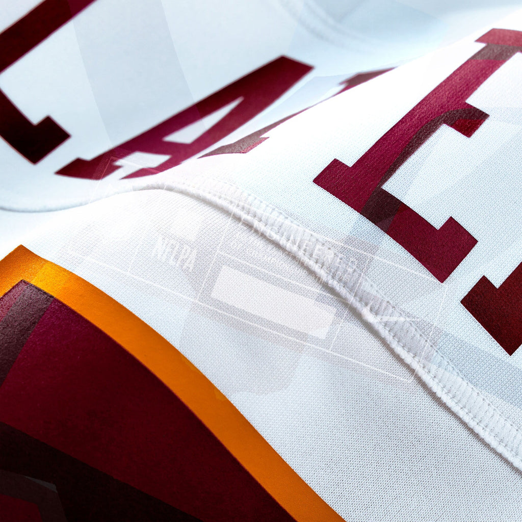 Washington Commanders White Game Super Bowl Era Custom Football Jersey