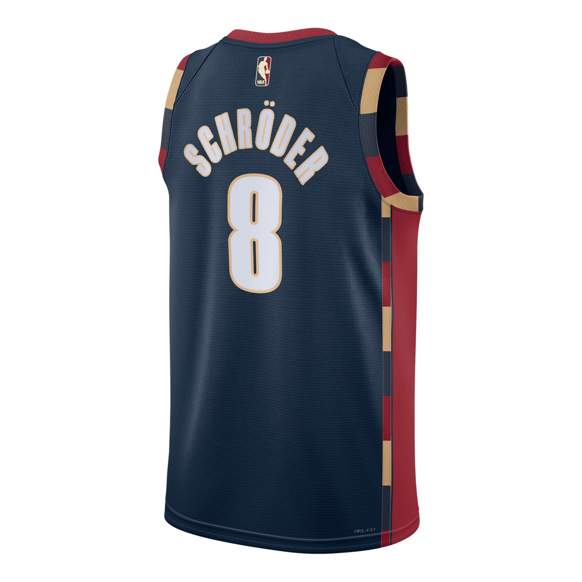 Cleveland Cavaliers Classic Edition Swingman Jersey - Navy - Dennis Schröder