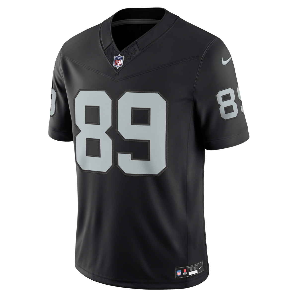 Las Vegas Raiders Brock Bowers Black Team Vapor F.U.S.E. Stitched Limited Football Jersey