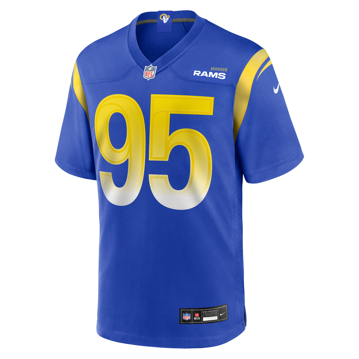 Los Angeles Rams Poona Ford Royal Team Game Football Jersey