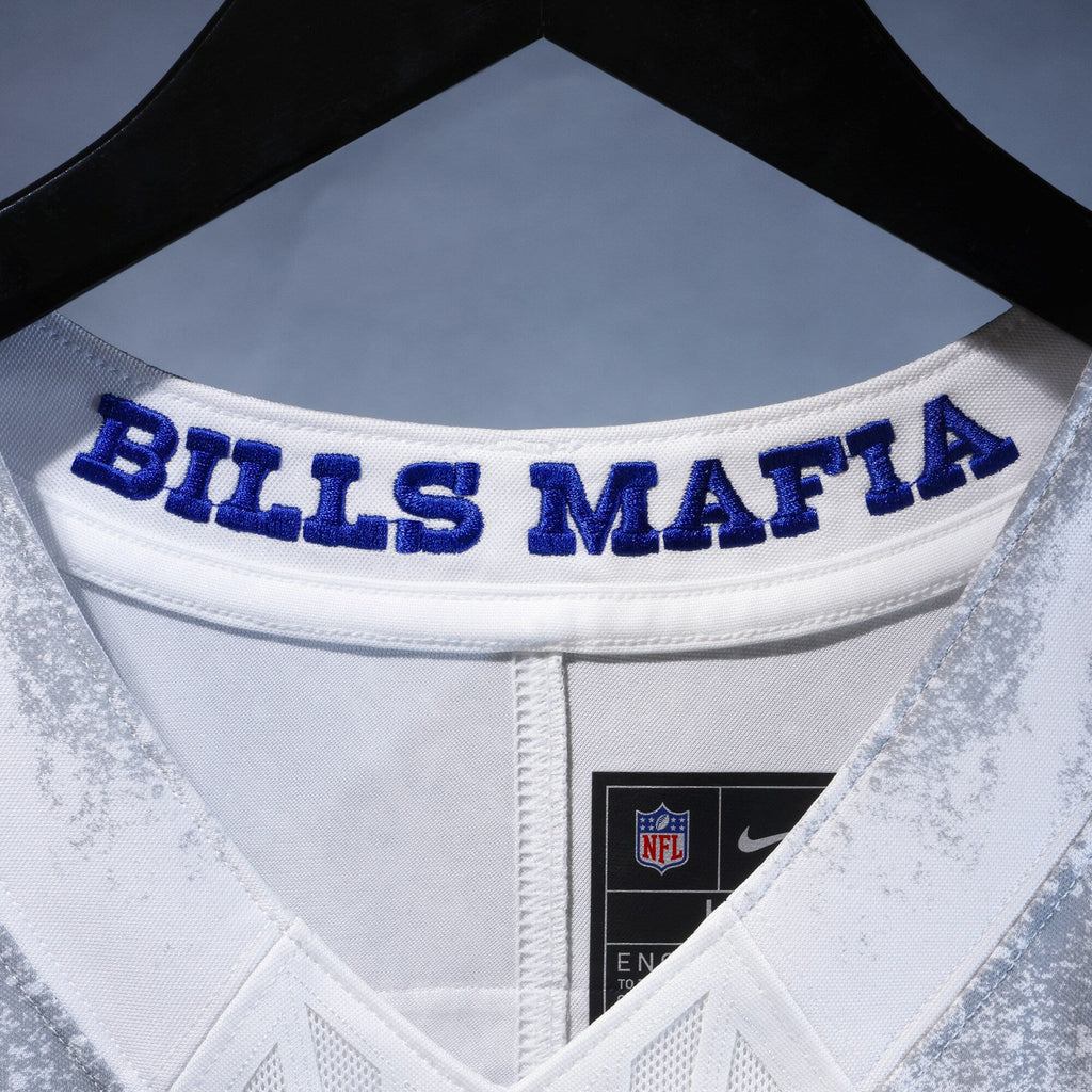Buffalo Bills Matt Milano White 2025 Rivalries Collection Stitched Limited Football Jersey