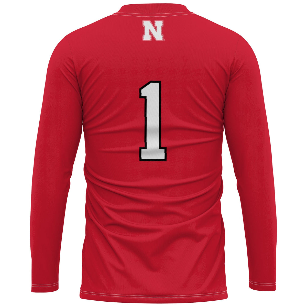 #1 Nebraska Huskers Lightweight Volleyball Jersey - Scarlet