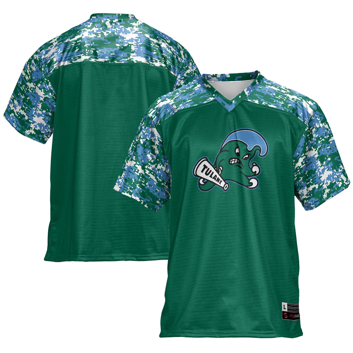 Tulane Green Wave Football Jersey - Green