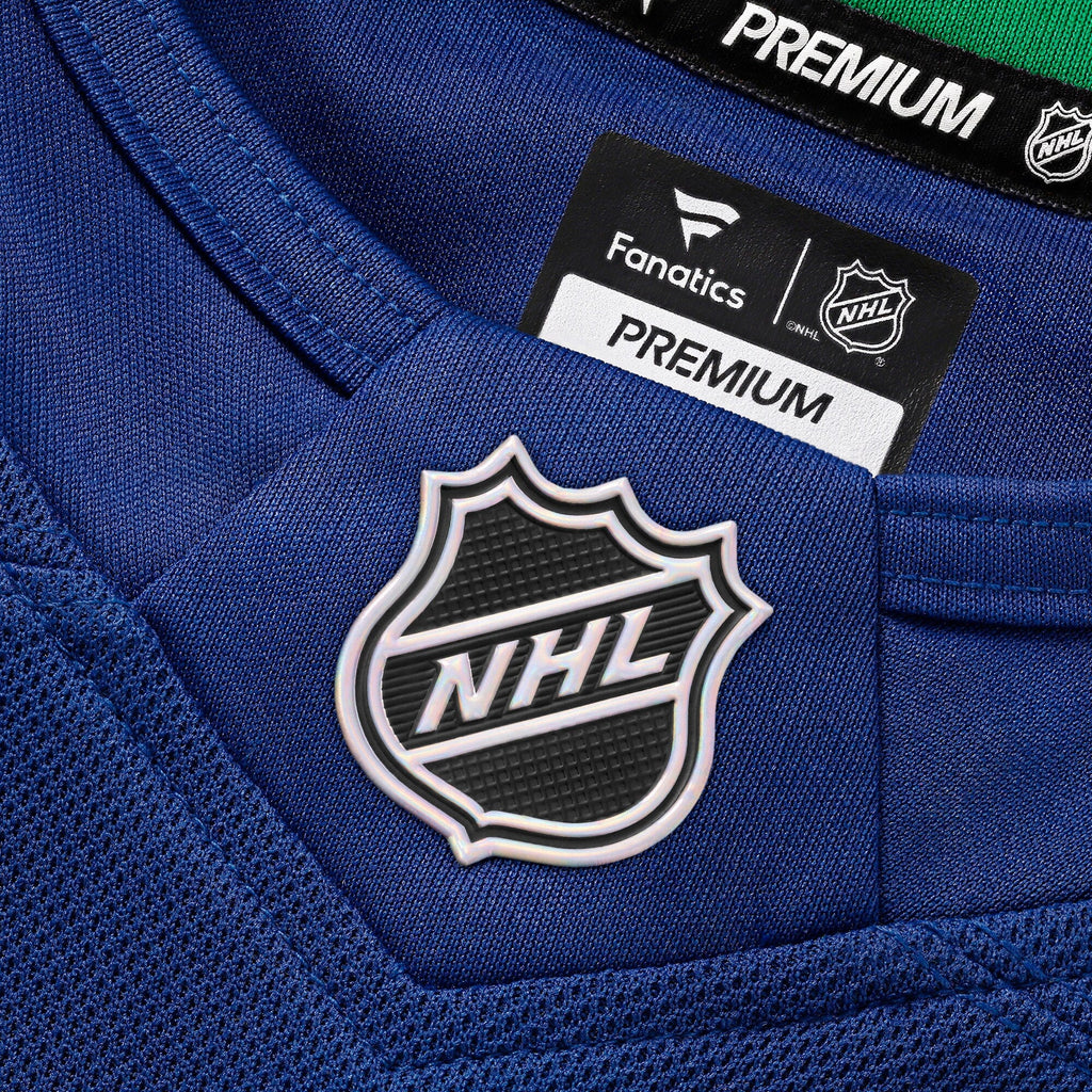 Vancouver Canucks Blue Home Premium Custom Jersey