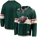 Minnesota Wild Green Home Breakaway Hockey Jersey