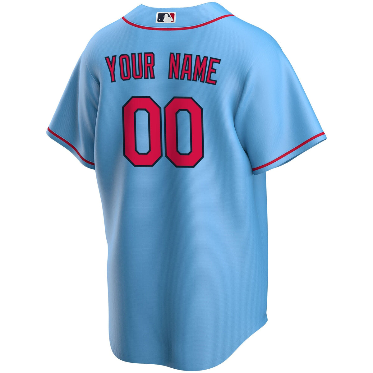 St. Louis Cardinals Light Blue Alternate Replica Custom Baseball Jersey