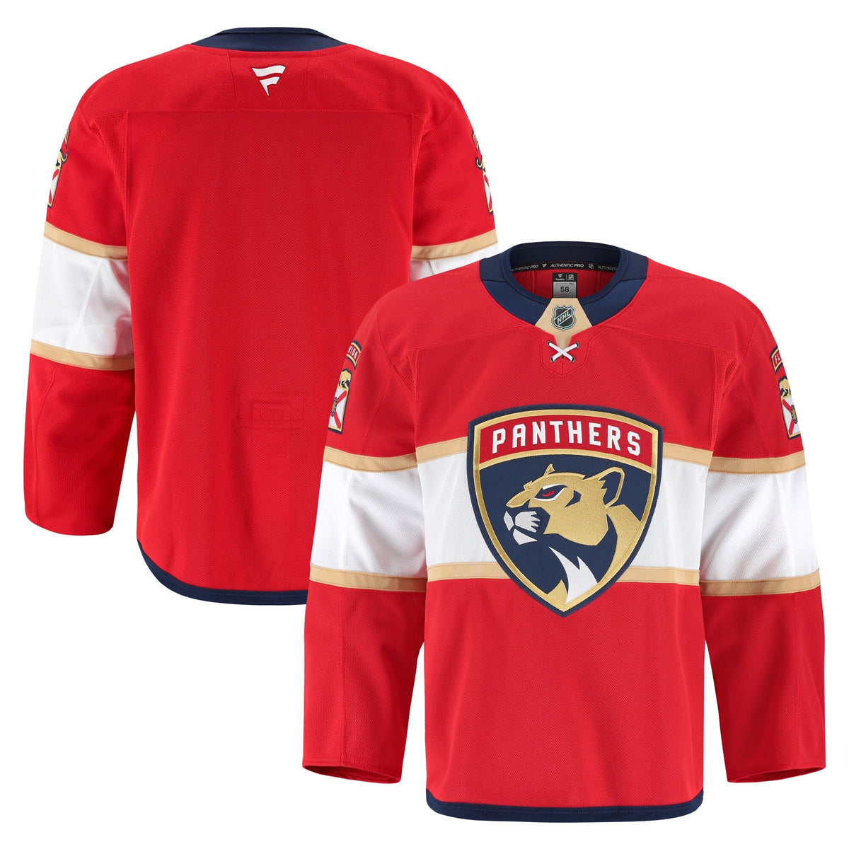 Florida Panthers Red Home Pro Jersey