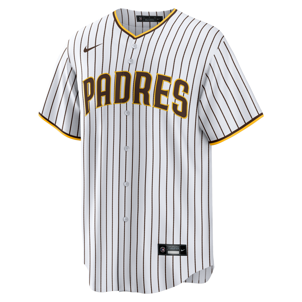 San Diego Padres White Home Big & Tall Replica Baseball Jersey